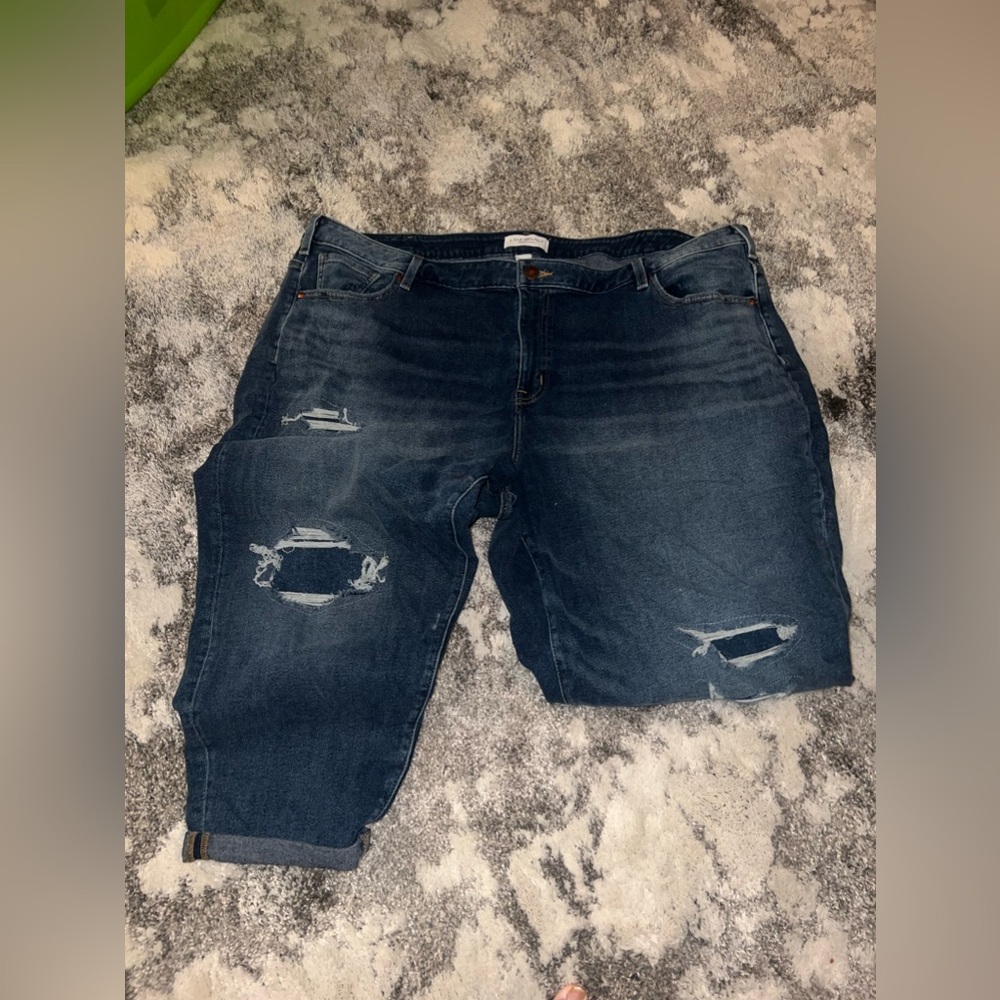 Lane Bryant boyfriend jeans